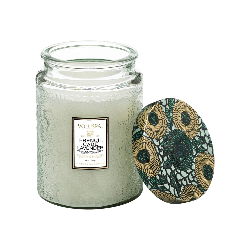 French Cade Lavender Large Jar Candle