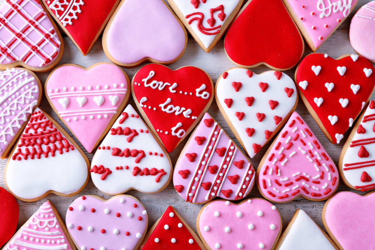 Valentine's Day Cakes and Cookies