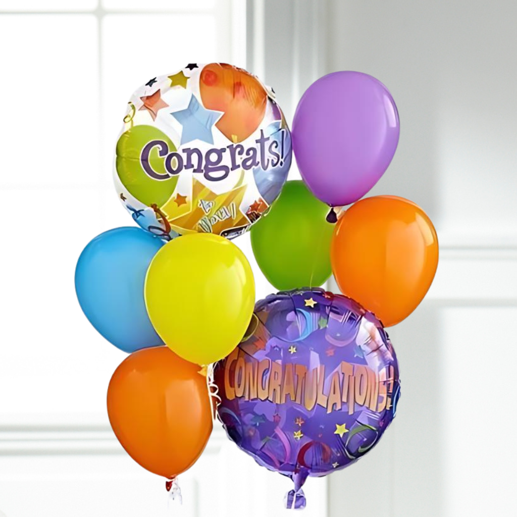 Mylar Balloon Bouquet (Select Occasion)