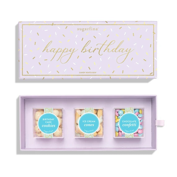 Sugarfina Happy Birthday Bento Box
