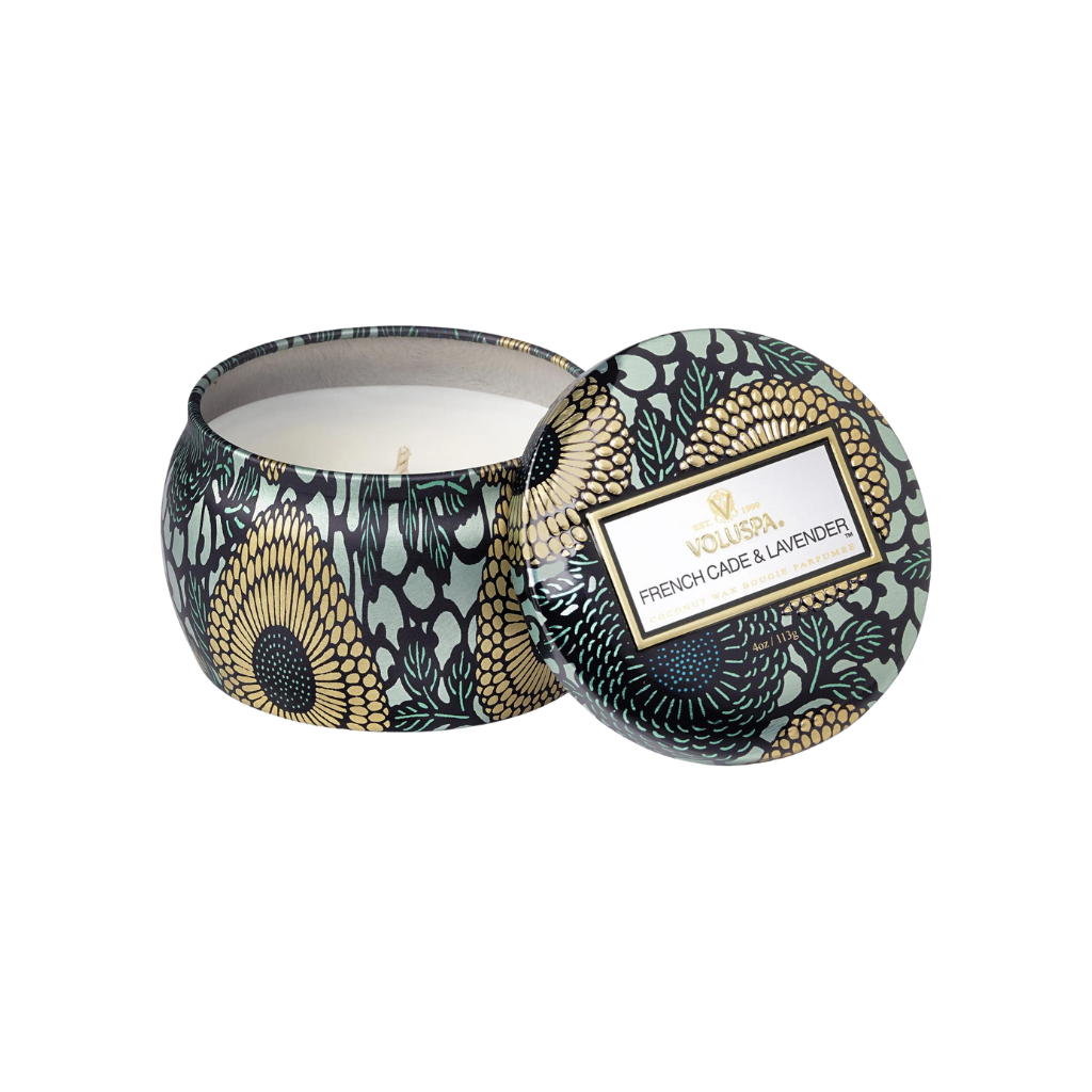 French Cade Lavender Mini Tin Candle