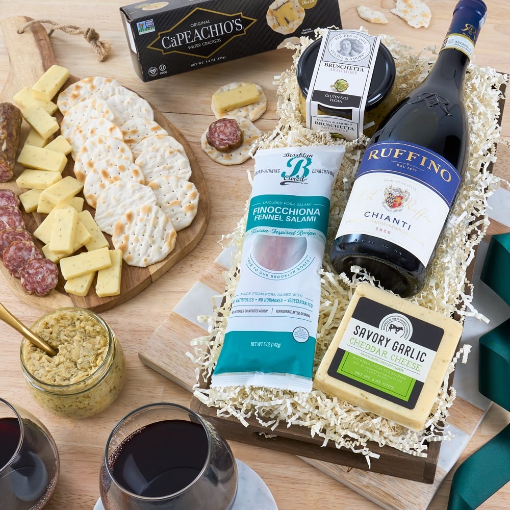 Vin de Chianti - Panier Cadeau Italien