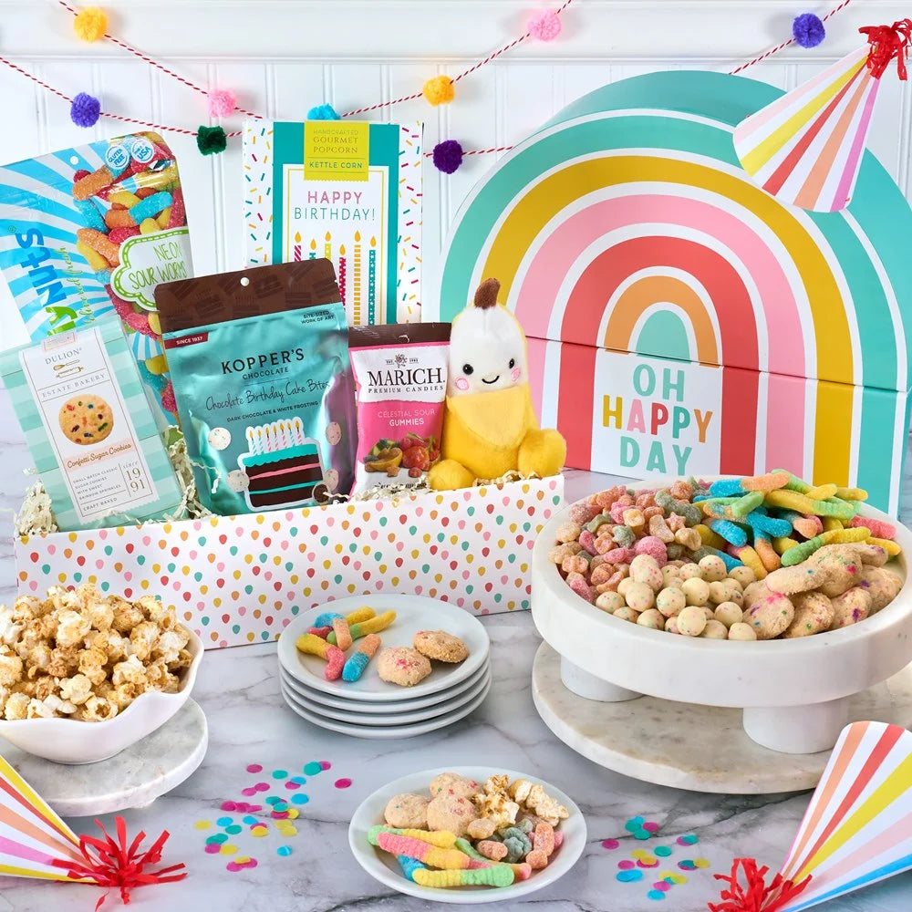 Happy Birthday Candy and Chocolate Gift